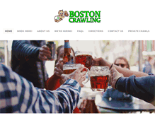 Tablet Screenshot of bostoncrawling.com
